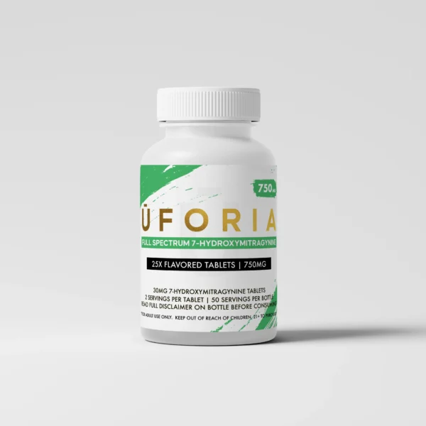 750mg Bottle | 25x 30mg Tablets | 7-Hydroxymitragynine